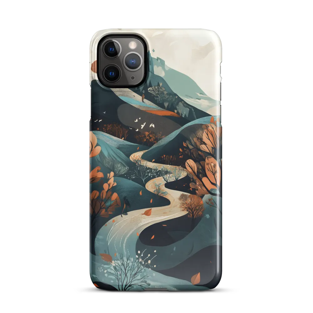 Whispers of Autumn: A Serene Landscape | Phone Case |  11 Pro Max | Snap Case | Glossy