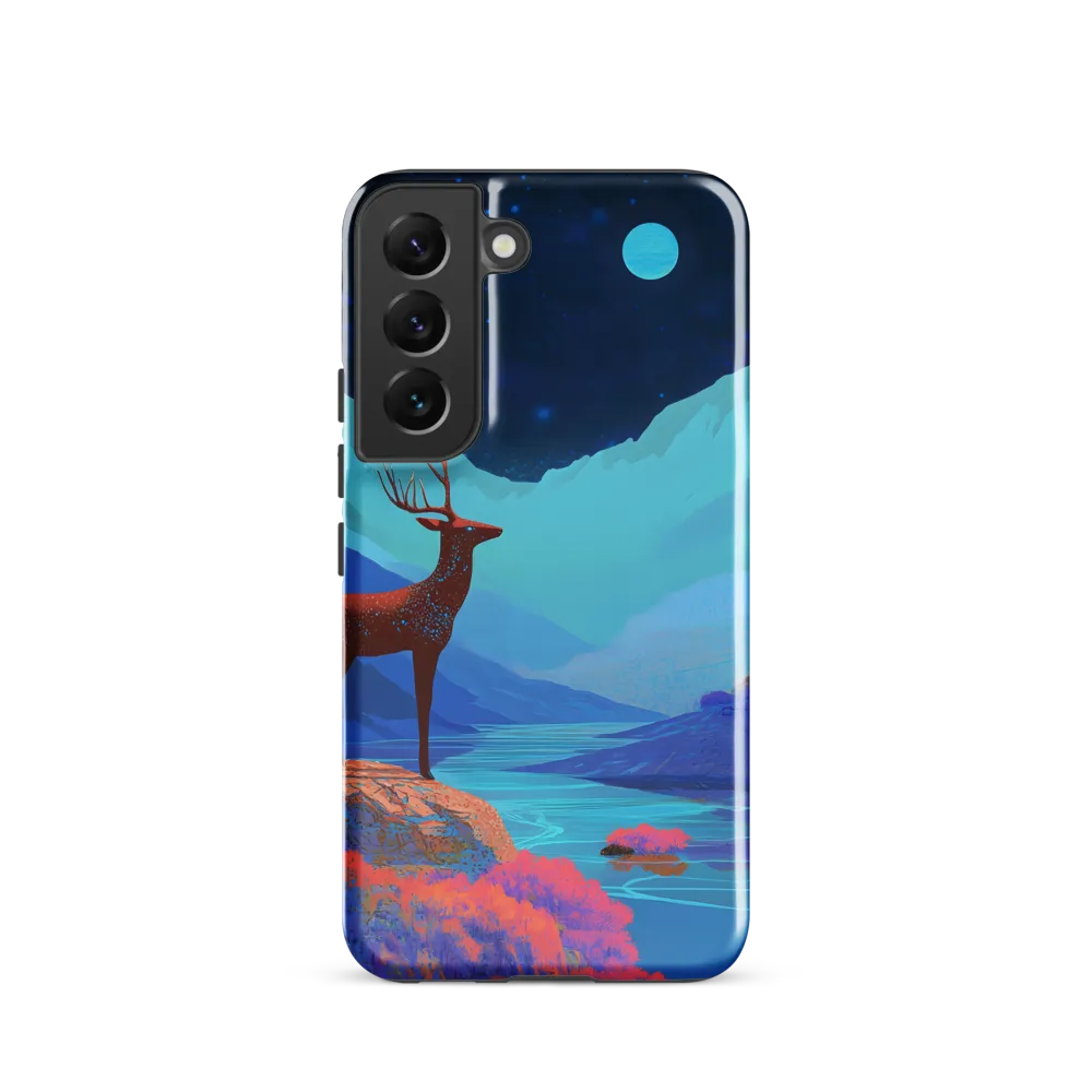 Cosmic Serenity: The Starlit Stag