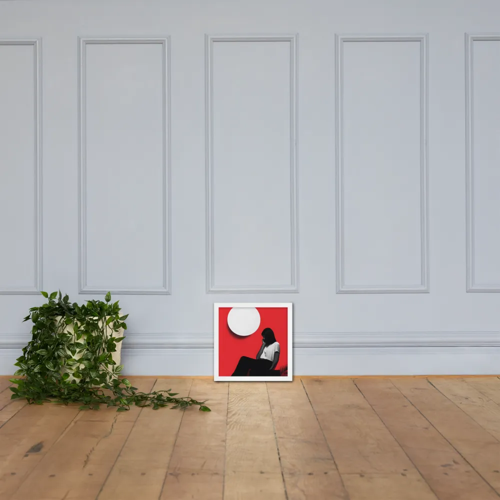 Contemplation in Red