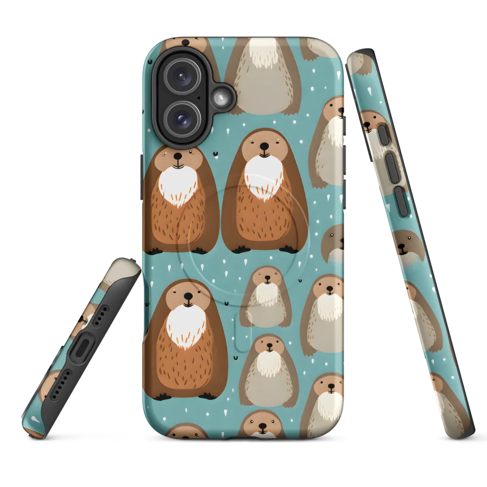 Whimsical Otter Pattern