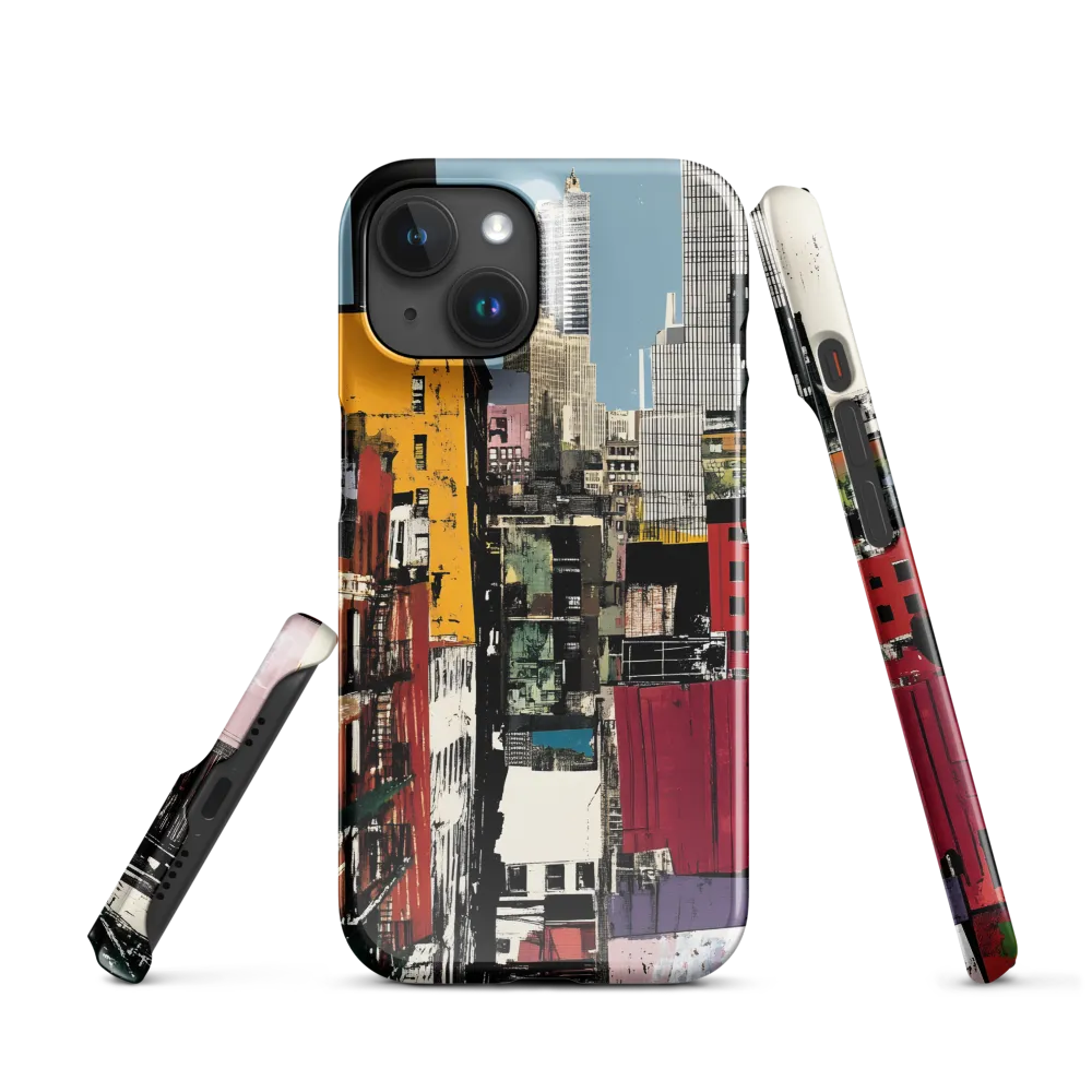 Urban Collage: A Vivid Cityscape