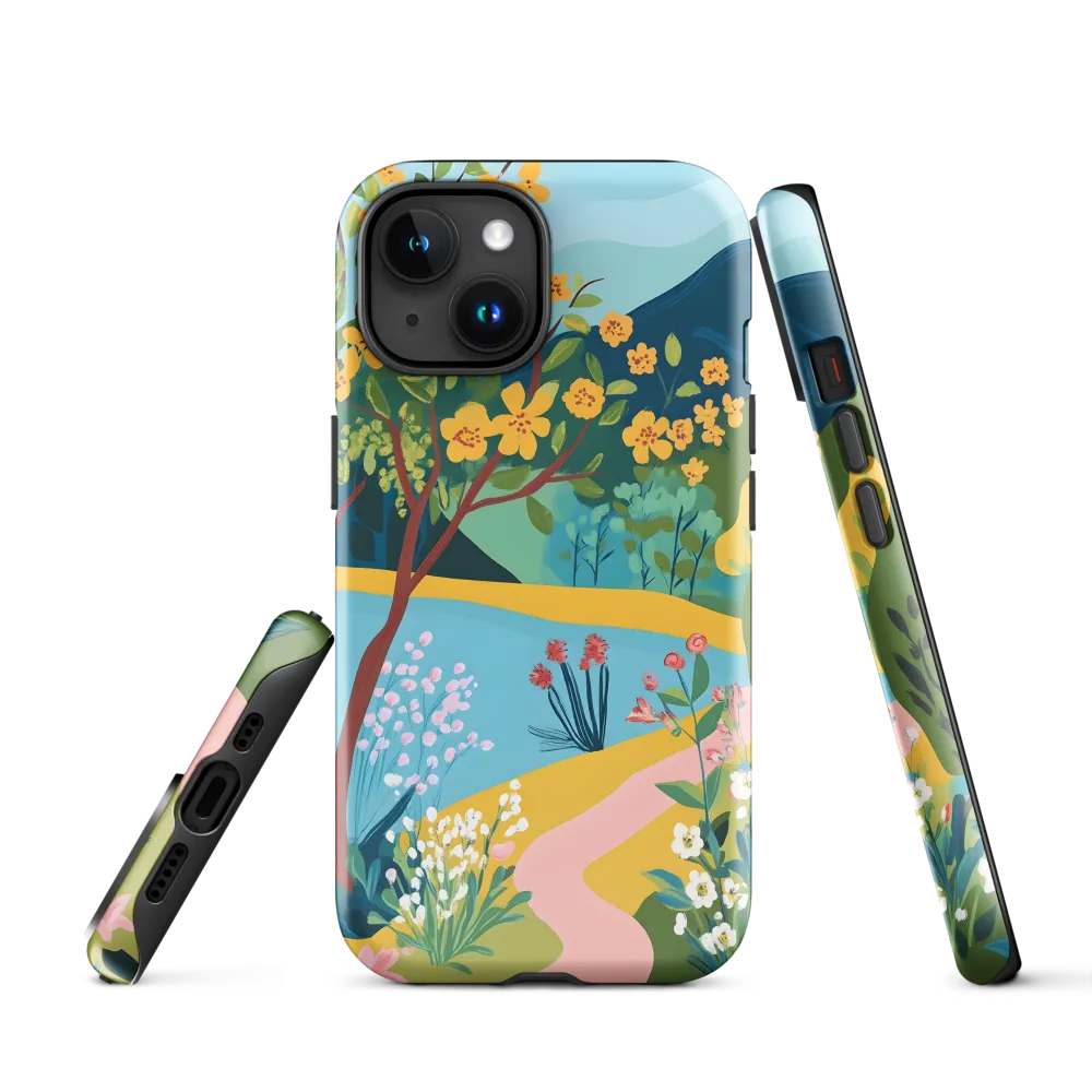 Blossoms by the Tranquil Waters