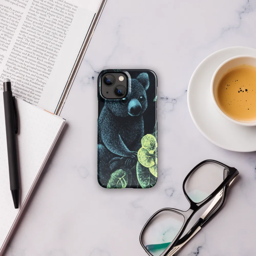 Whispers of Nature: The Enigmatic Koala | Phone Case |  13 Mini | Snap Case | Glossy