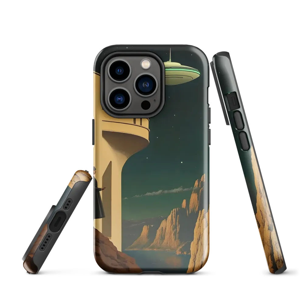 Encountering the Unknown | Phone Case |  14 Pro | Tough Case | Glossy