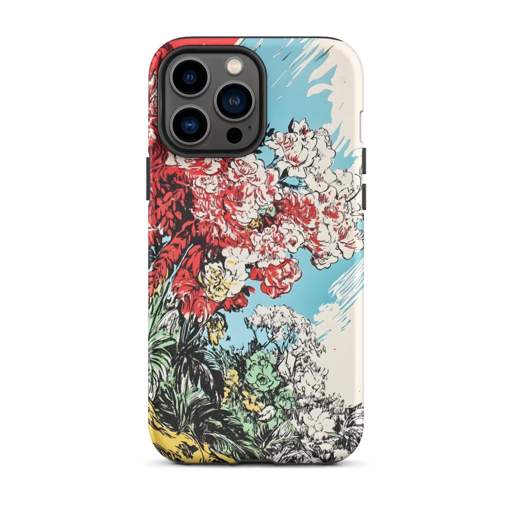Floral Symphony in Bold Colors