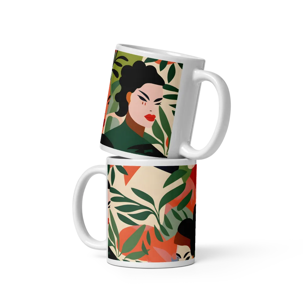 Harmony of Nature and Femininity | Mugs | Multiple Sizes & Colors