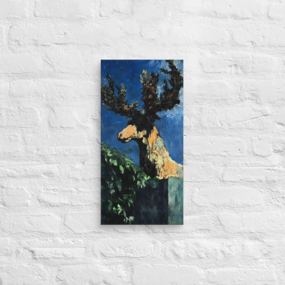 The Majestic Deer in Nature | Canvas | 10″×20″