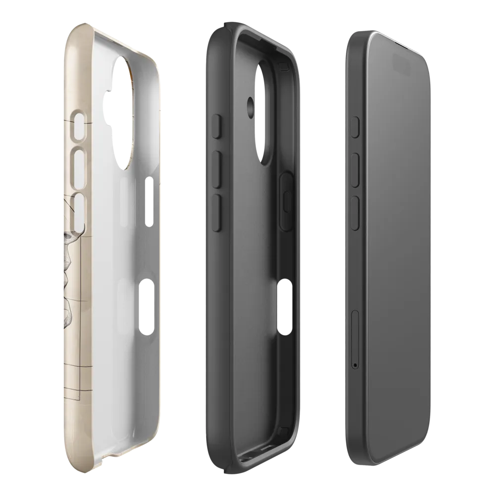 Geometric Reverie | Phone Case |  16 | Tough Case | Glossy