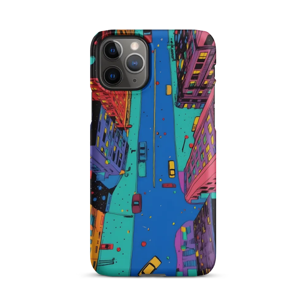 Aerial Dreamscape: The Pulse of Urban Life | Phone Case |  11 Pro | Snap Case | Matte