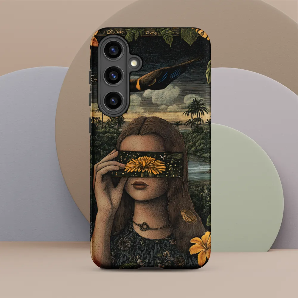 Veil of Nature: A Surreal Embrace