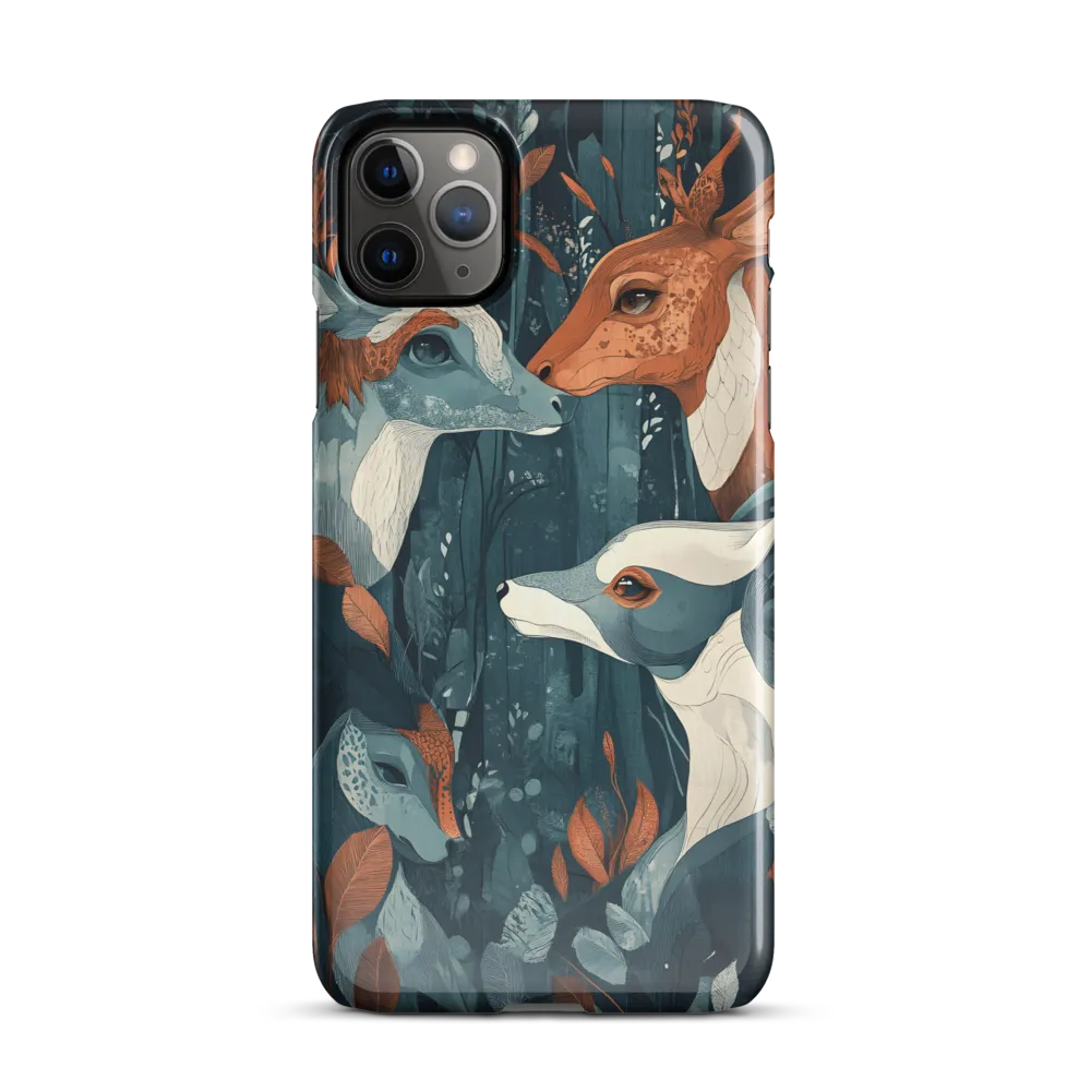 Curious Encounters in the Woodland | Phone Case |  11 Pro Max | Snap Case | Glossy