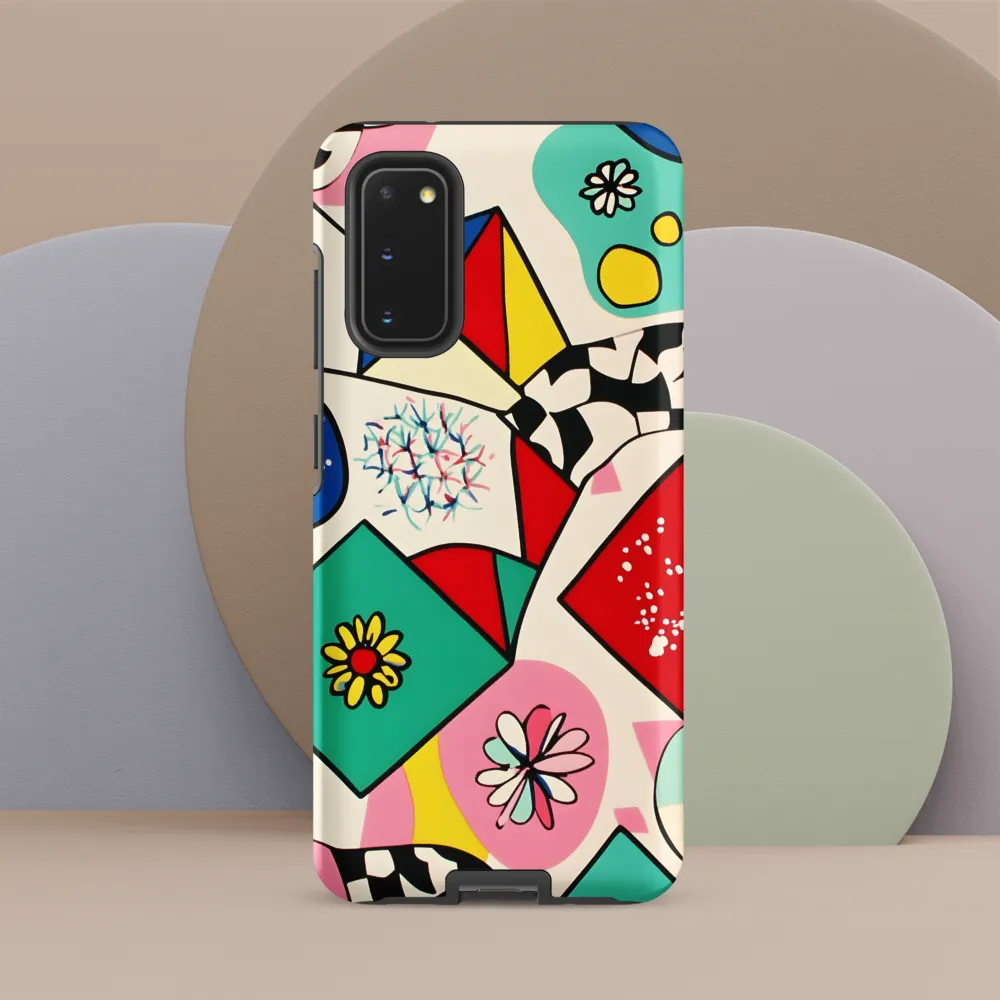 Joyful Geometry: A Playful Dance of Shapes and Colors