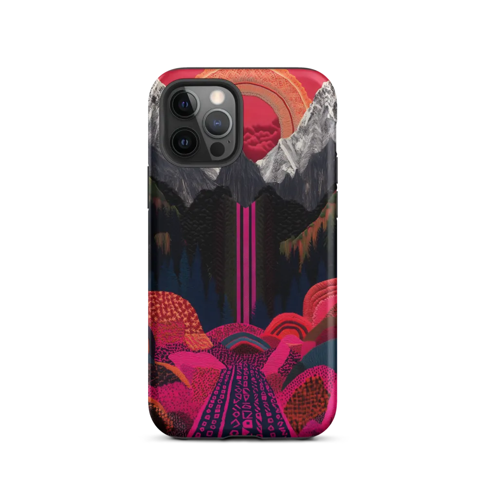 Ethereal Cascade: A Surreal Landscape