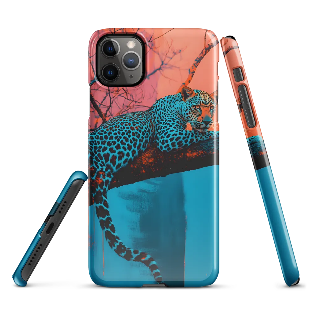 Ethereal Serenity: The Leopard's Perch | Phone Case |  11 Pro Max | Snap Case | Glossy