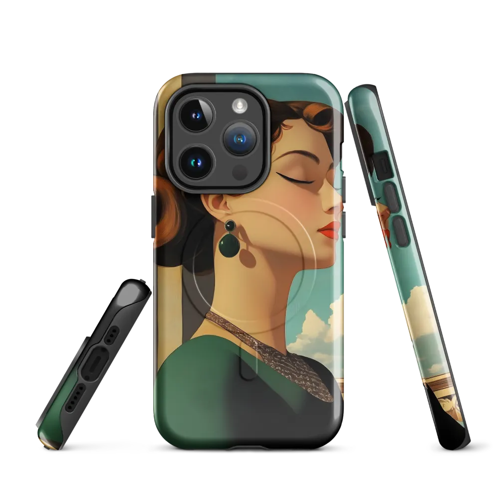Elegance in Art Deco: A Portrait of Grace