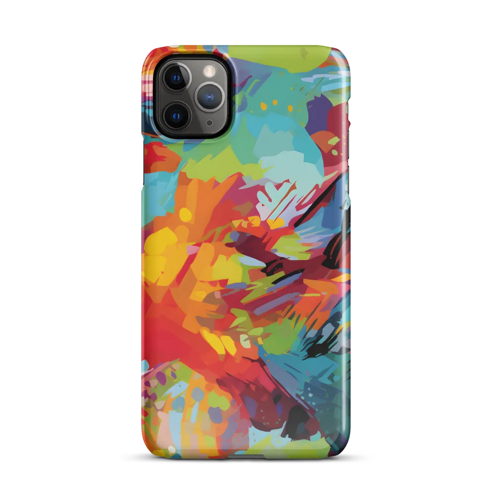 Colorful Lizard: An Abstract Adventure | Phone Case |  11 Pro Max | Snap Case | Glossy