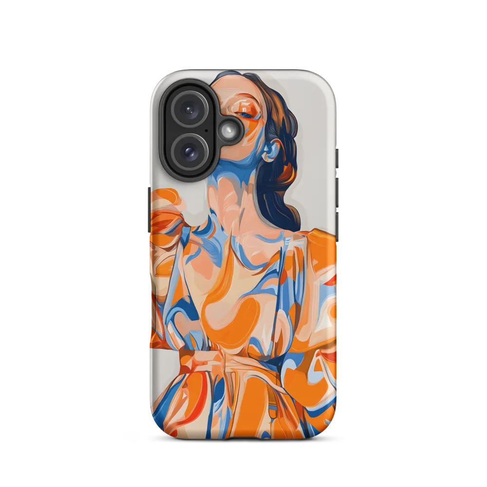 Fluid Fashion: A Modern Portrait | Phone Case