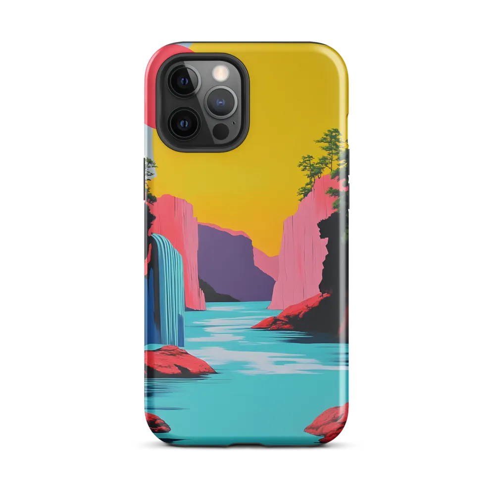Dreamscape of Pink Cliffs and Turquoise Waters