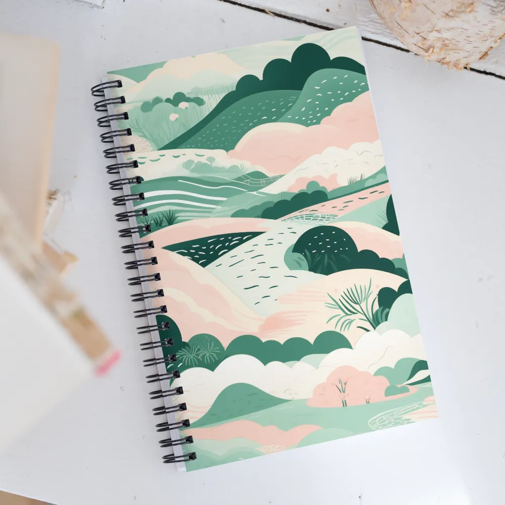 Whispers of Serenity | Spiral Notebook