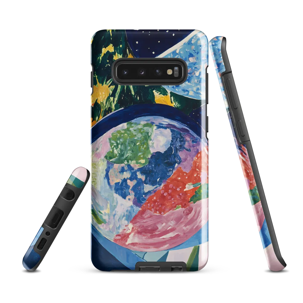 Celestial Orbs of Color | Phone Case |  S10 Plus | Tough Case | Glossy