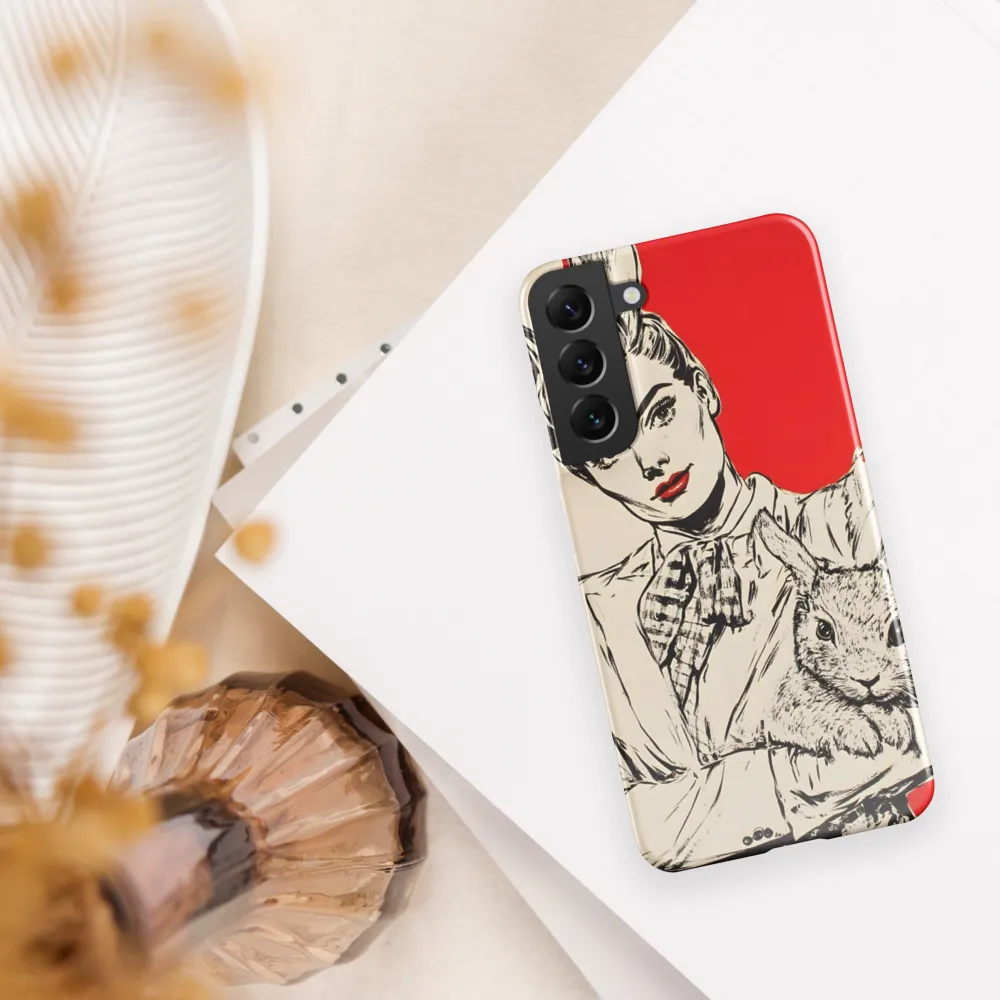 Whimsical Elegance: The Rabbit Lady