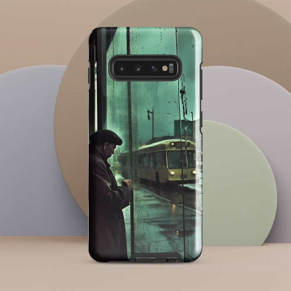 Reflective Moments in the Rain | Phone Case |  S10 Plus | Tough Case | Glossy