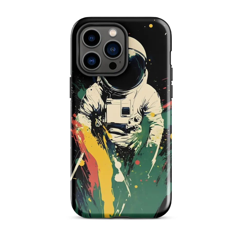 Cosmic Splash: The Astronaut's Journey