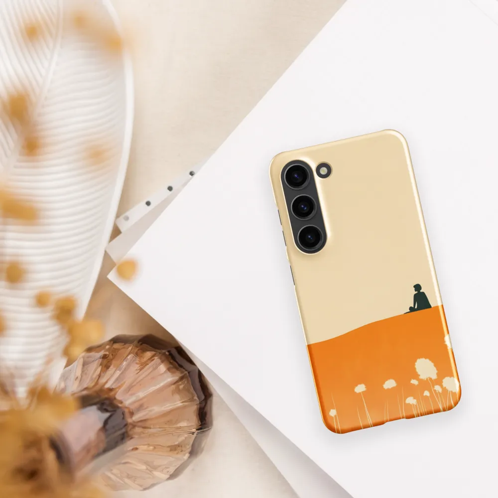 Quiet Contemplation | Phone Case |  S23 | Snap Case | Glossy