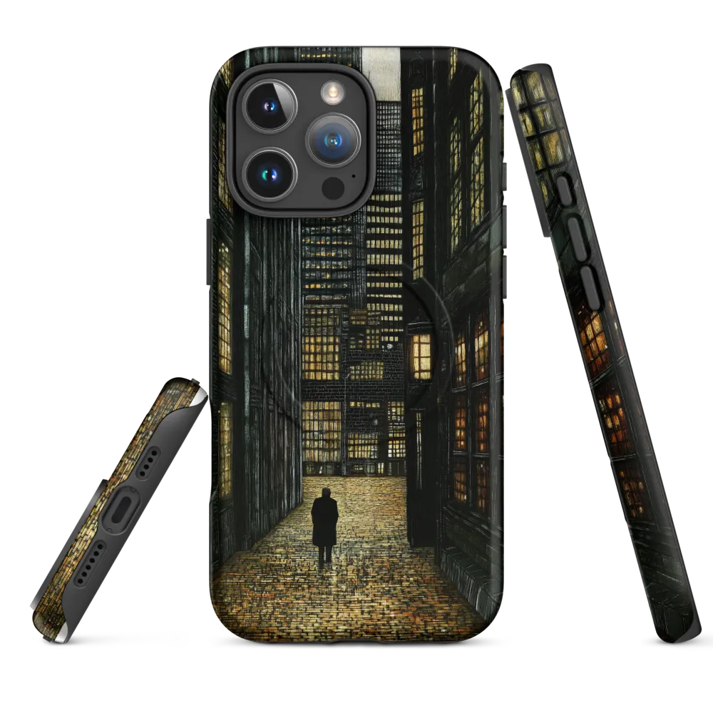 Echoes of the Urban Abyss | Phone Case |  16 Pro Max | MagSafe® Tough Case | Matte