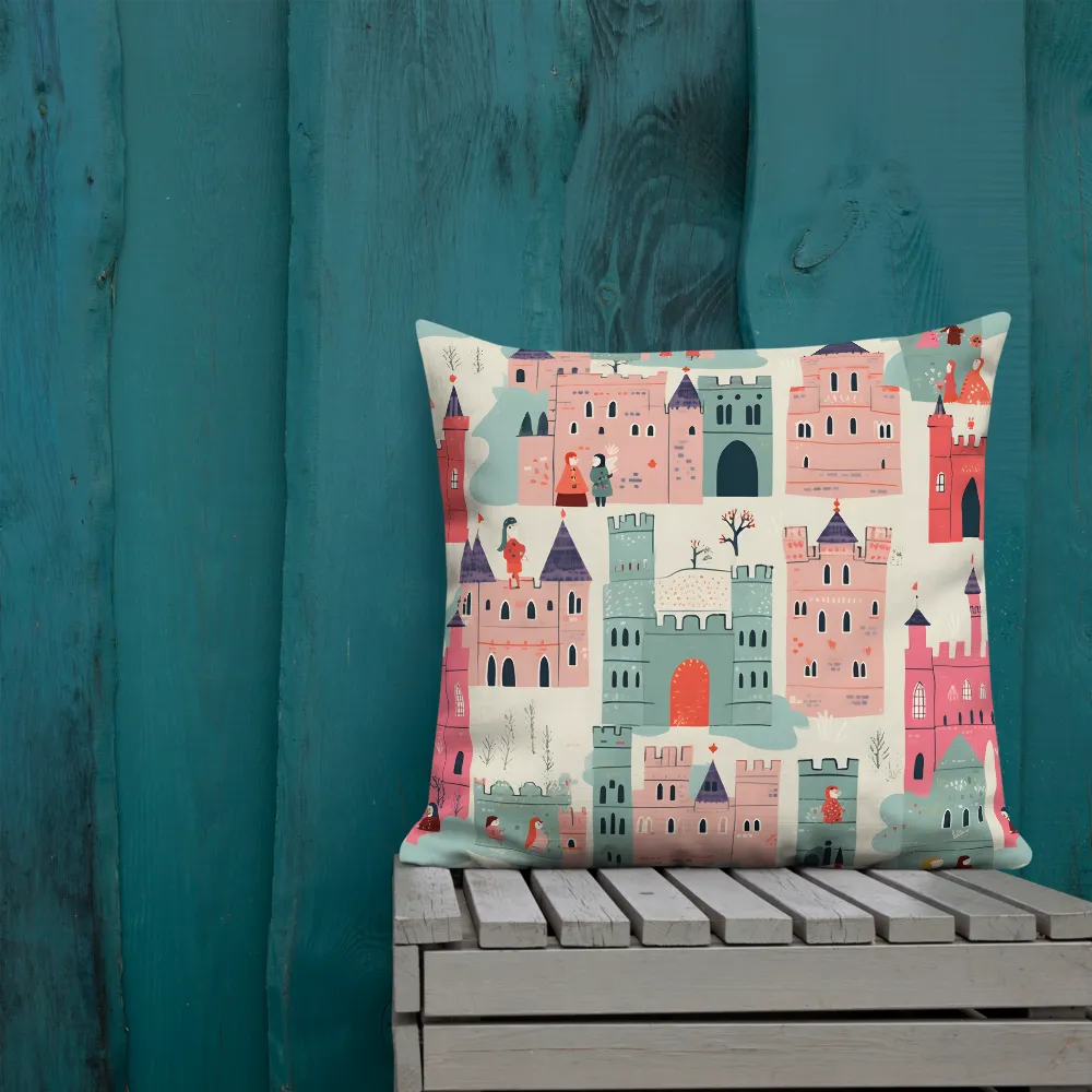 Enchanted Castles and Characters | Pillow & Pillow Case | Multiple Sizes