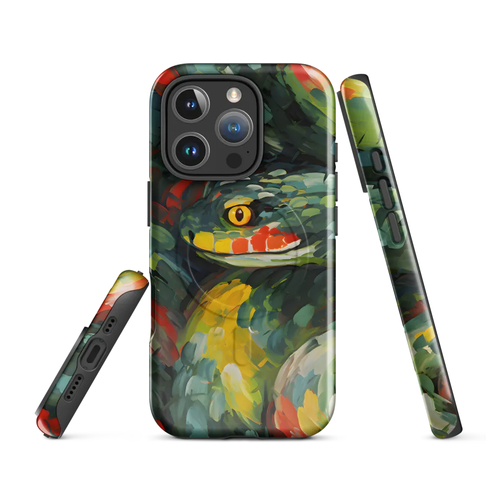 Enigmatic Coils | Phone Case |  16 Pro | MagSafe® Tough Case | Glossy