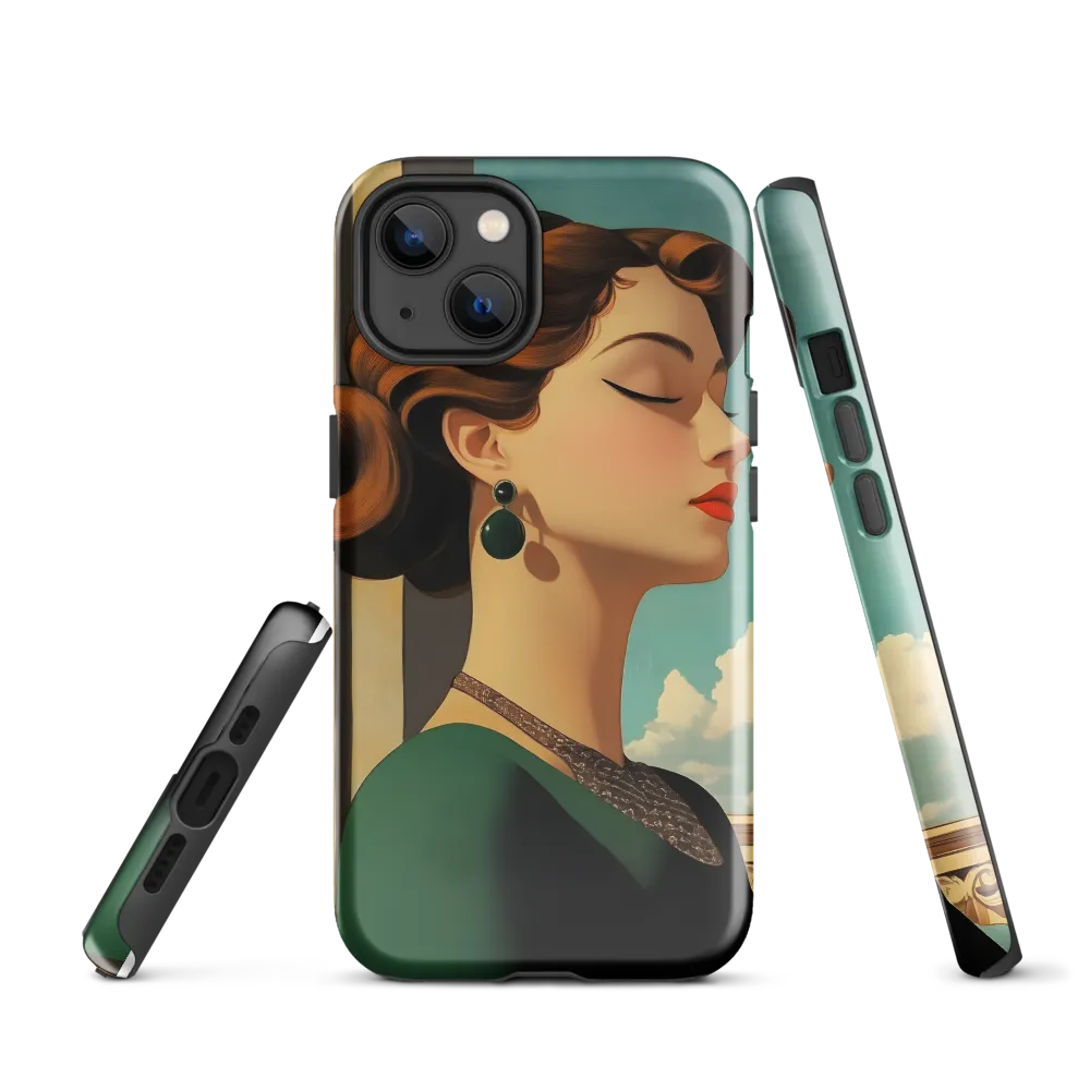 Elegance in Art Deco: A Portrait of Grace