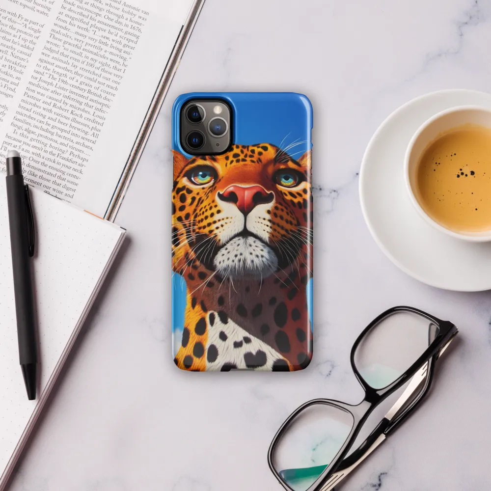 Regal Gaze: The Leopard's Majesty | Phone Case |  11 Pro Max | Snap Case | Glossy