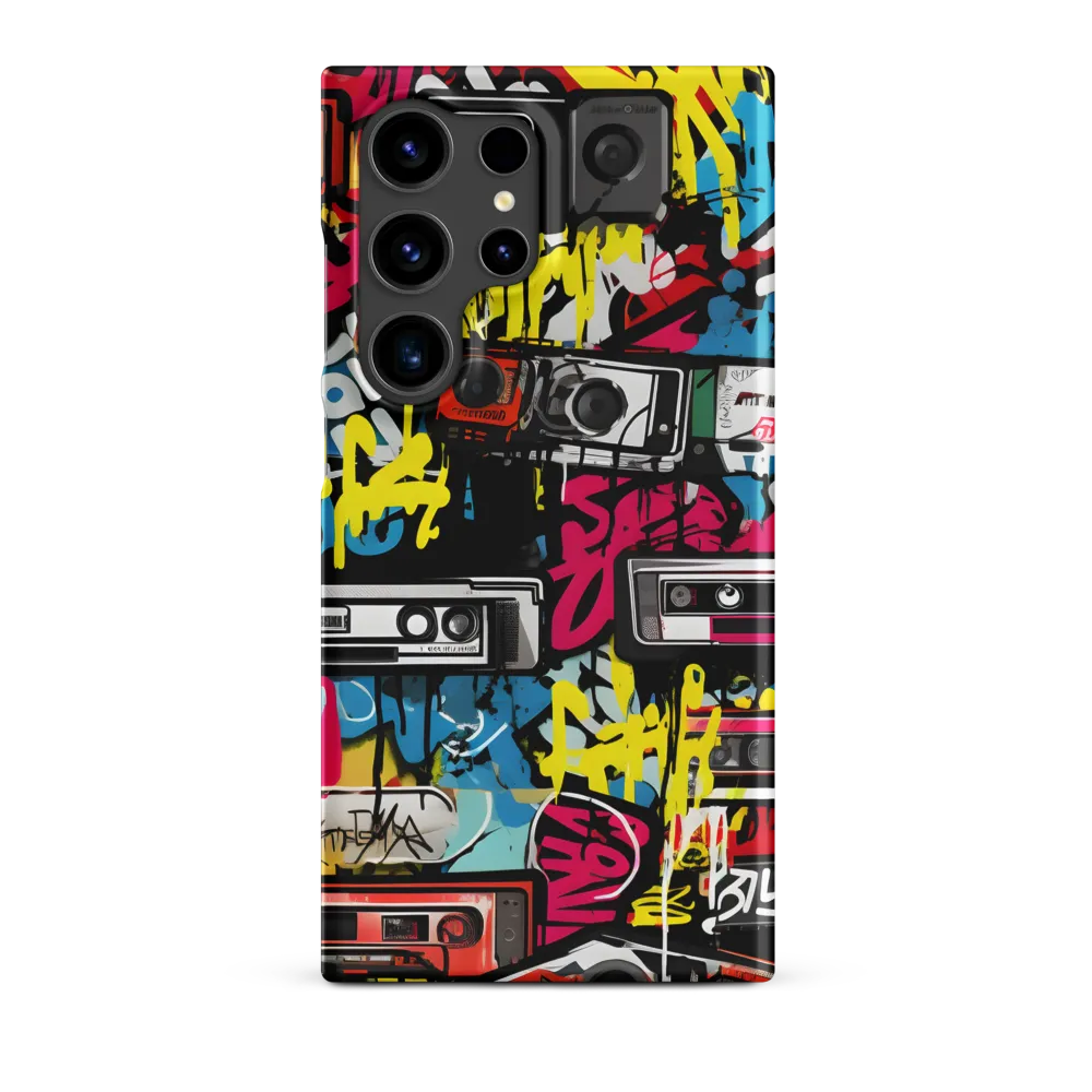 Urban Nostalgia: A Retro Cassette Explosion