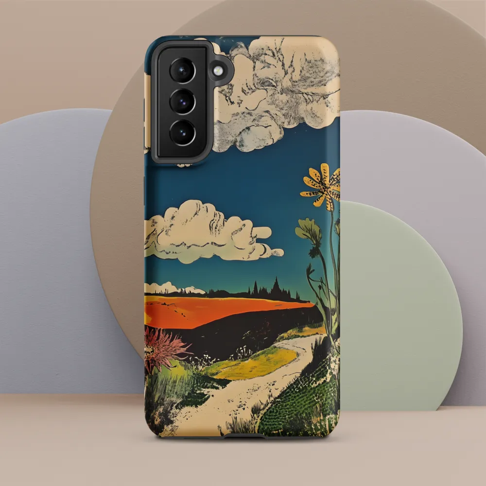 Surreal Blooming Landscape