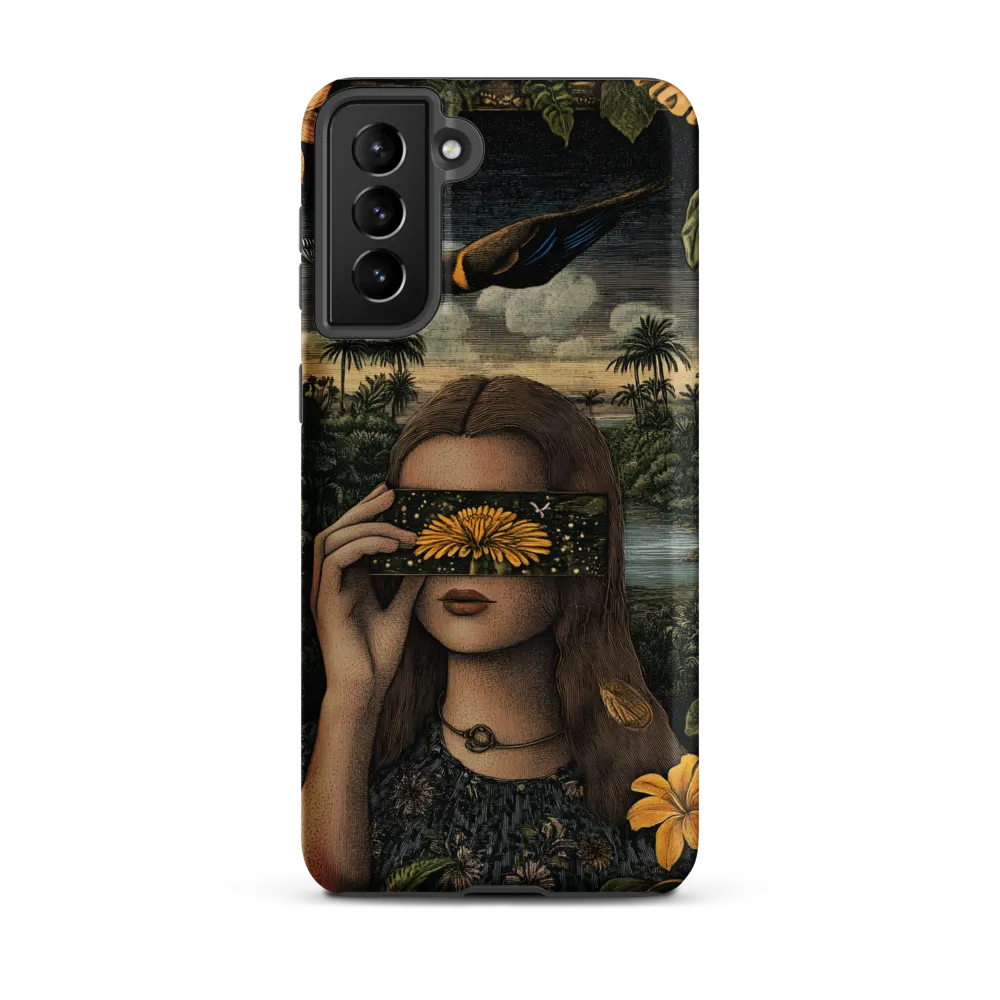 Veil of Nature: A Surreal Embrace