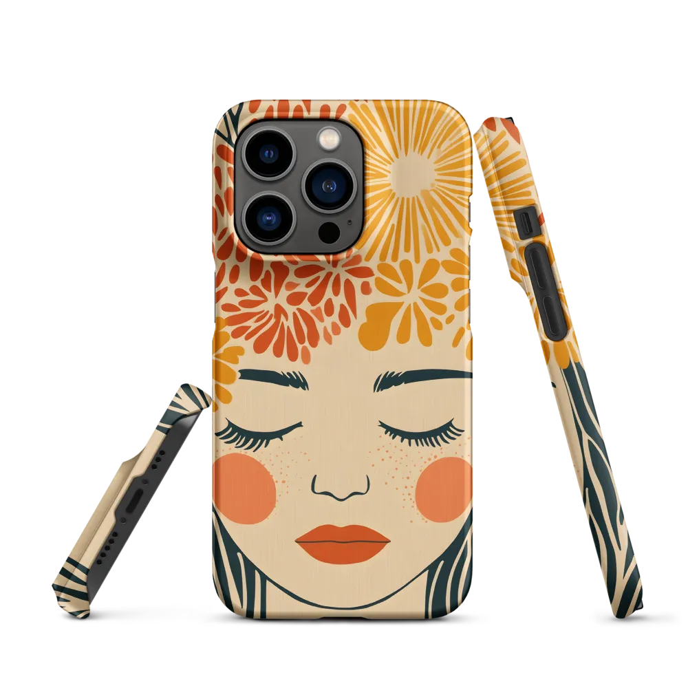Serenity in Bloom | Phone Case |  14 Pro | Snap Case | Matte