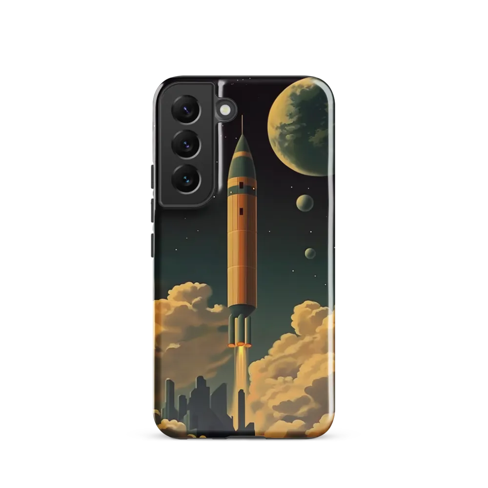 Journey Through the Cosmic Frontier | Phone Case |  S22 | Tough Case | Glossy