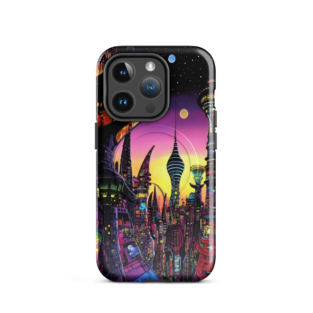 Futuristic Cityscape at Dusk