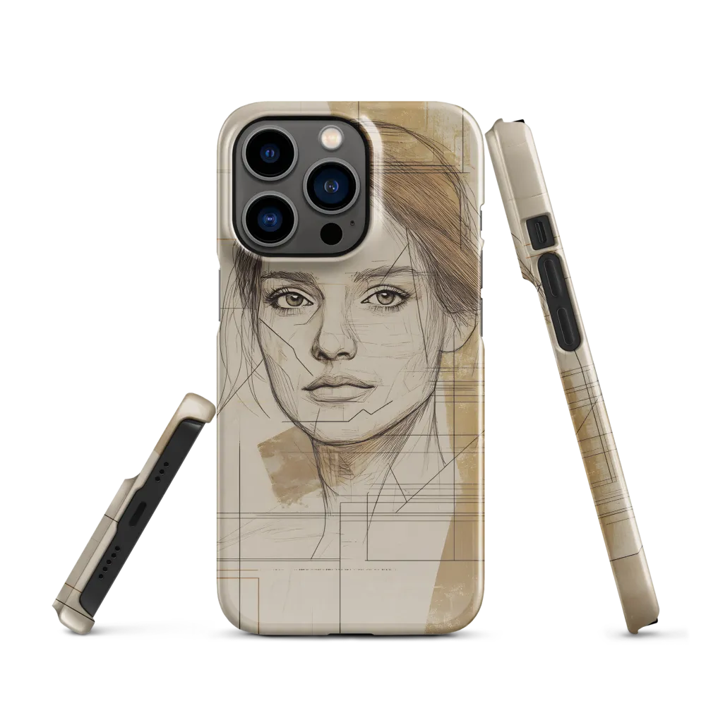 Geometric Elegance: A Modern Portrait