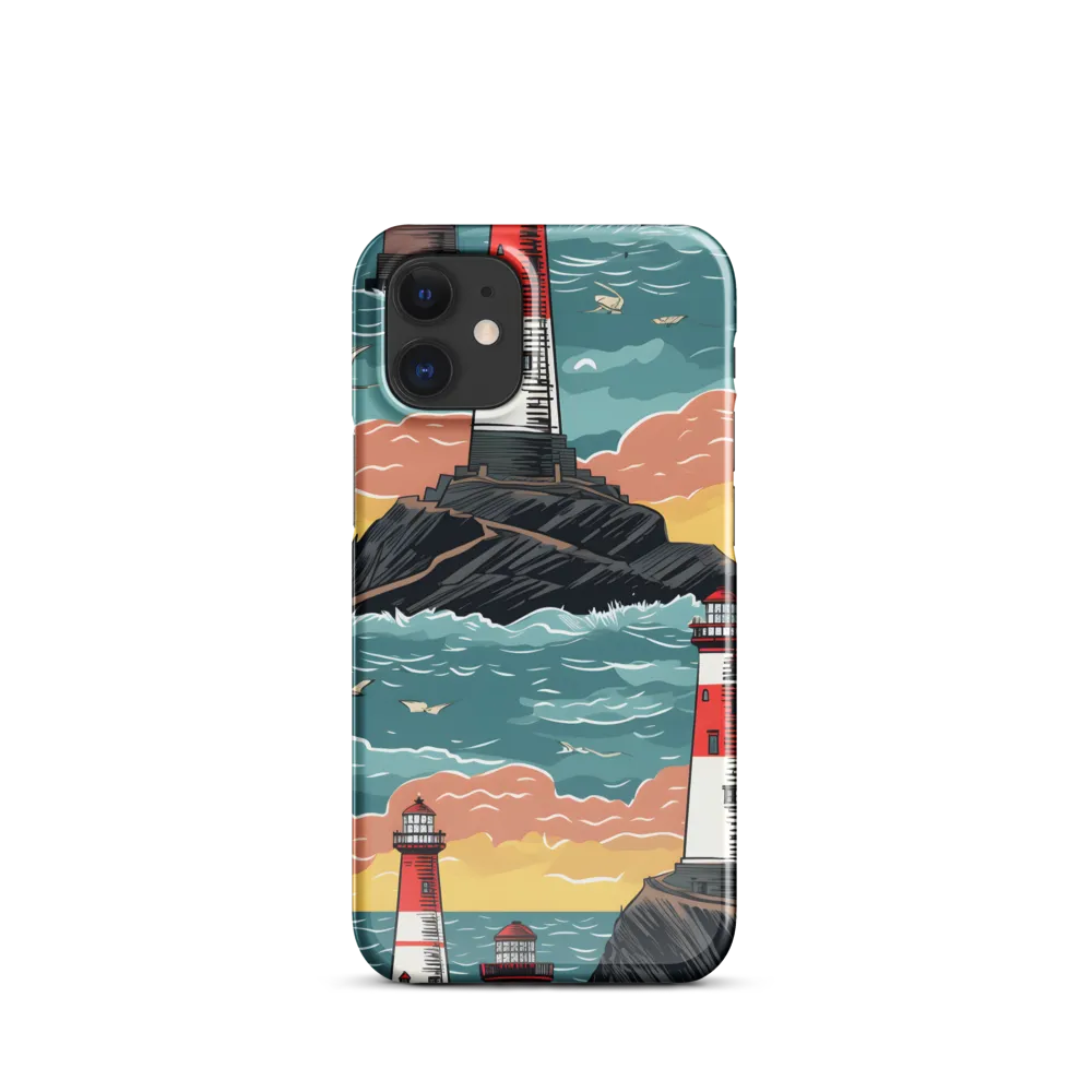 Lighthouses in a Whimsical Ocean