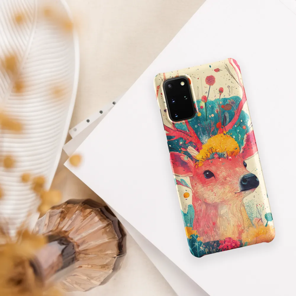 Whimsical Harmony: A Deer in Bloom