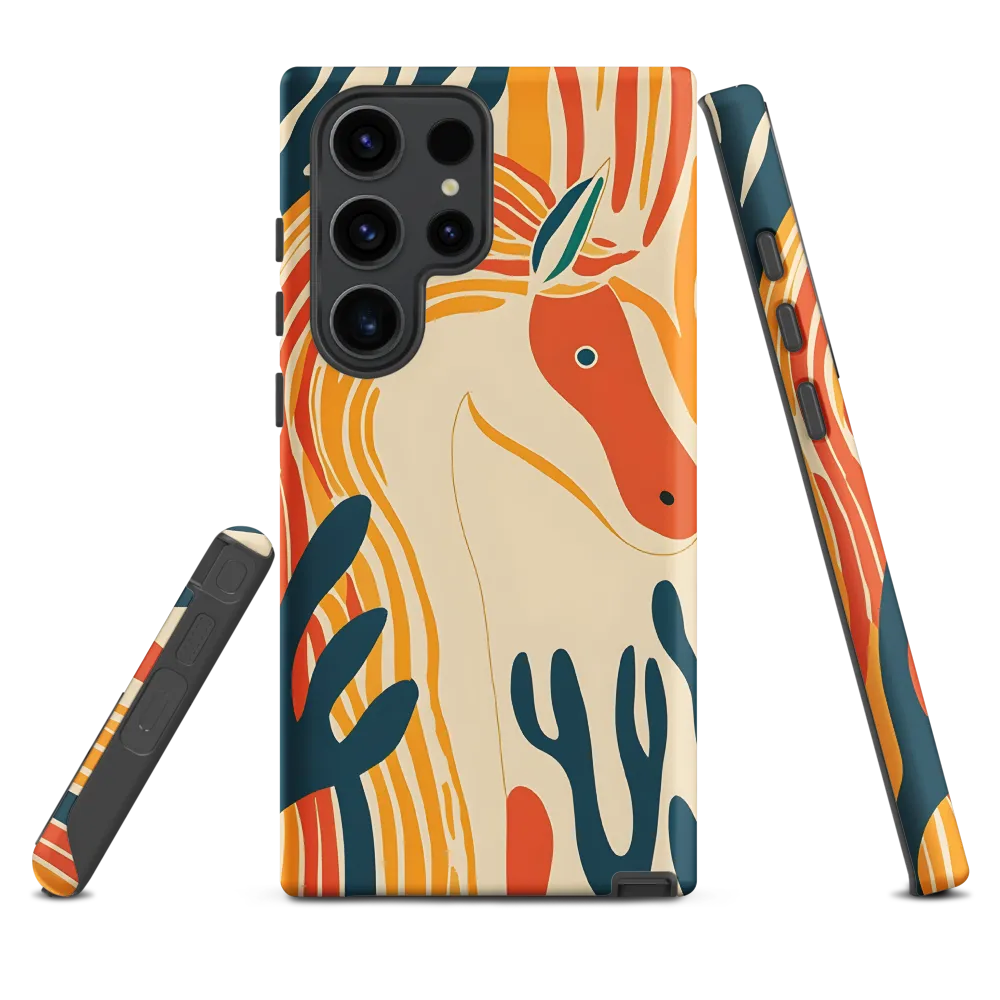 Whimsical Unicorn in a Lush Landscape
