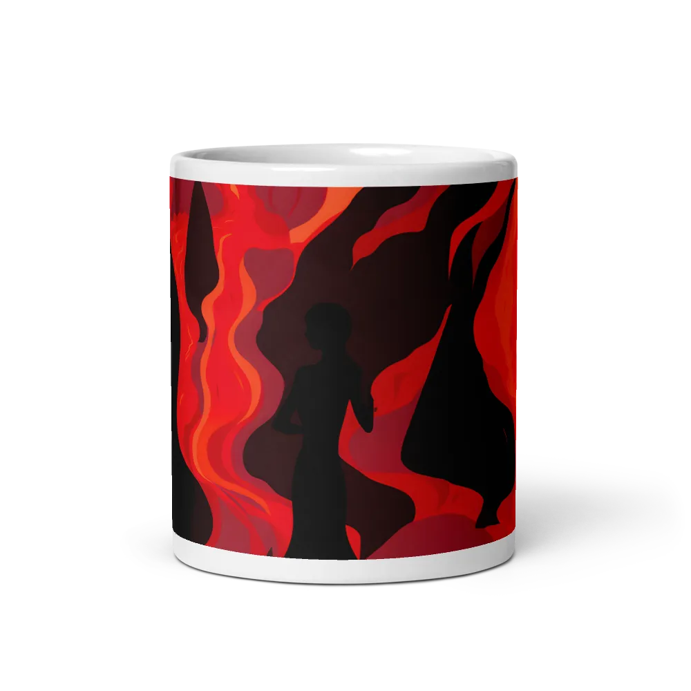 Inferno's Embrace | Mug with White inside | 11 oz