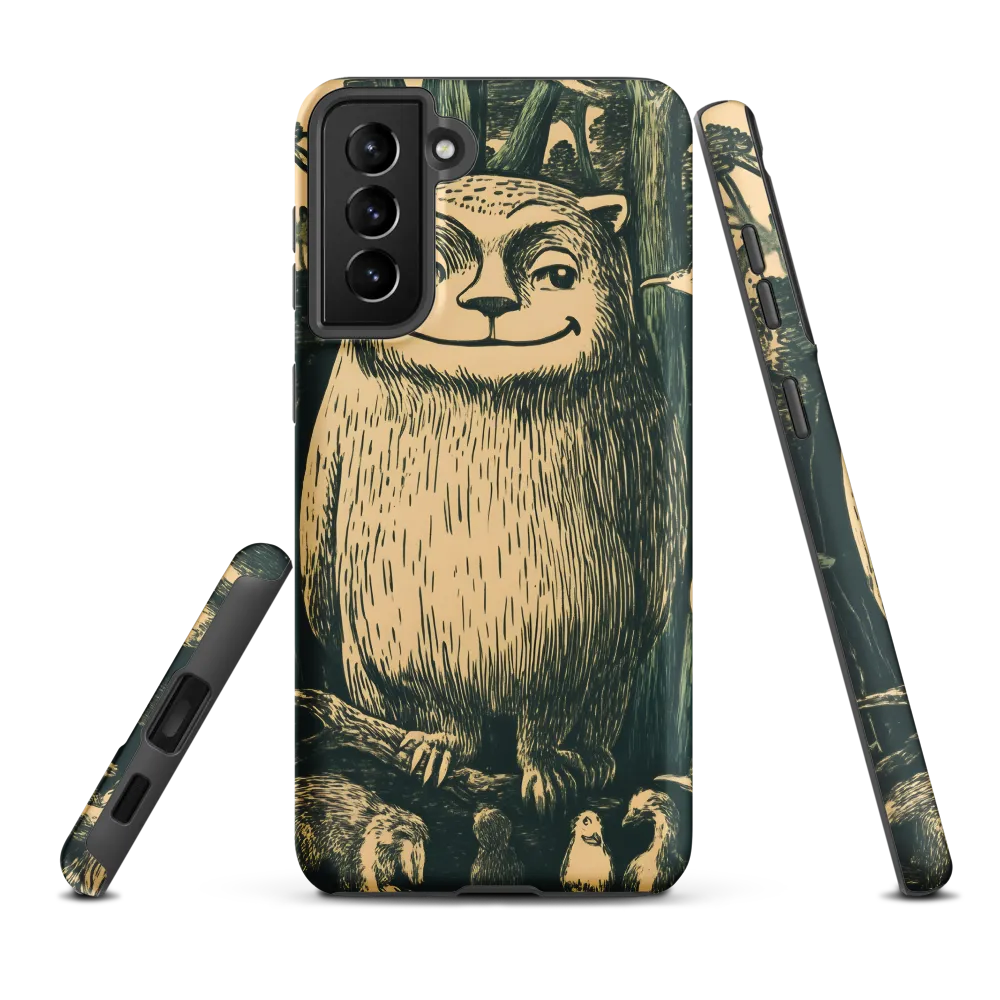 Forest Guardian: A Whimsical Encounter