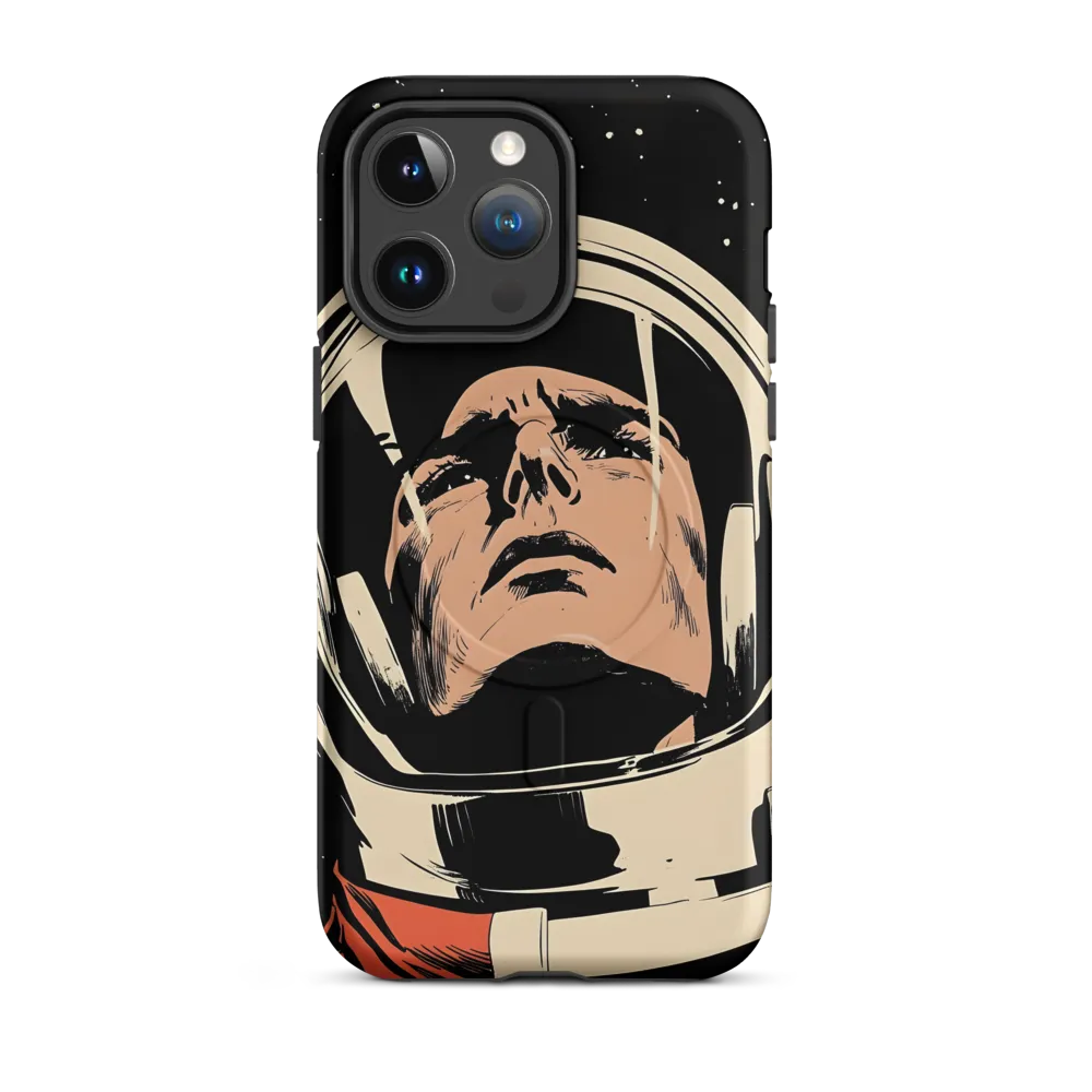 Gaze of the Astronaut | Phone Case |  14 Pro Max | MagSafe® Tough Case | Matte