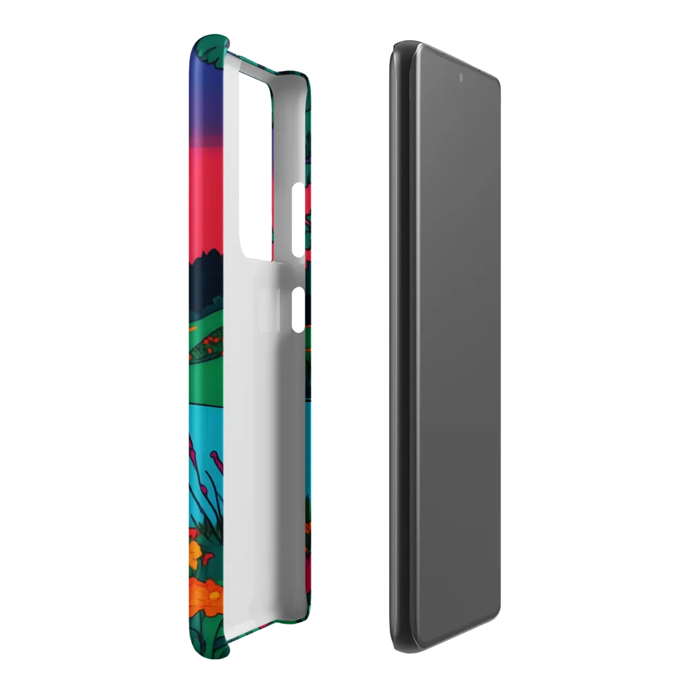 Serenity at Sunset | Phone Case |  S21 Ultra | Snap Case | Matte