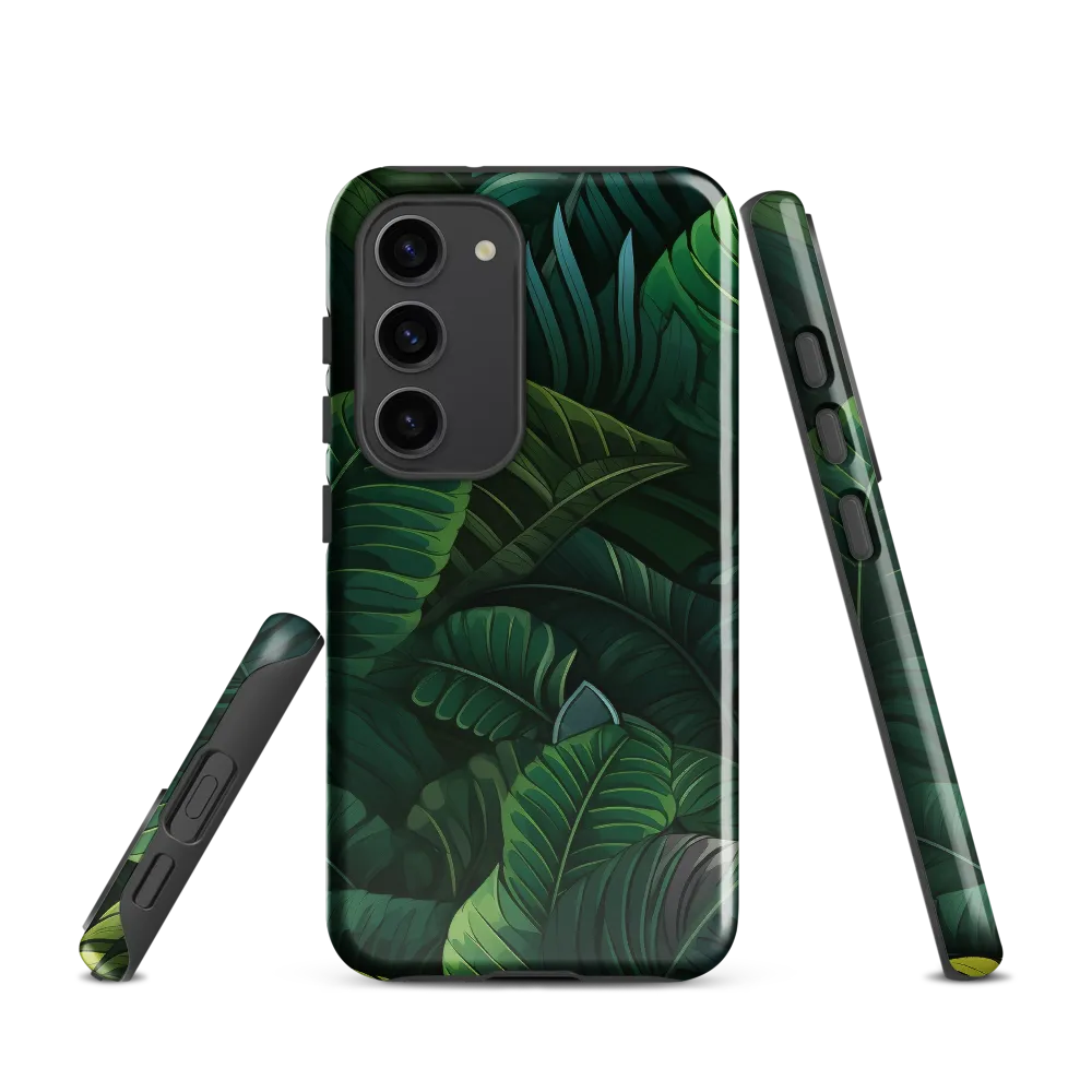 Lush Canopy: A Tropical Foliage Study