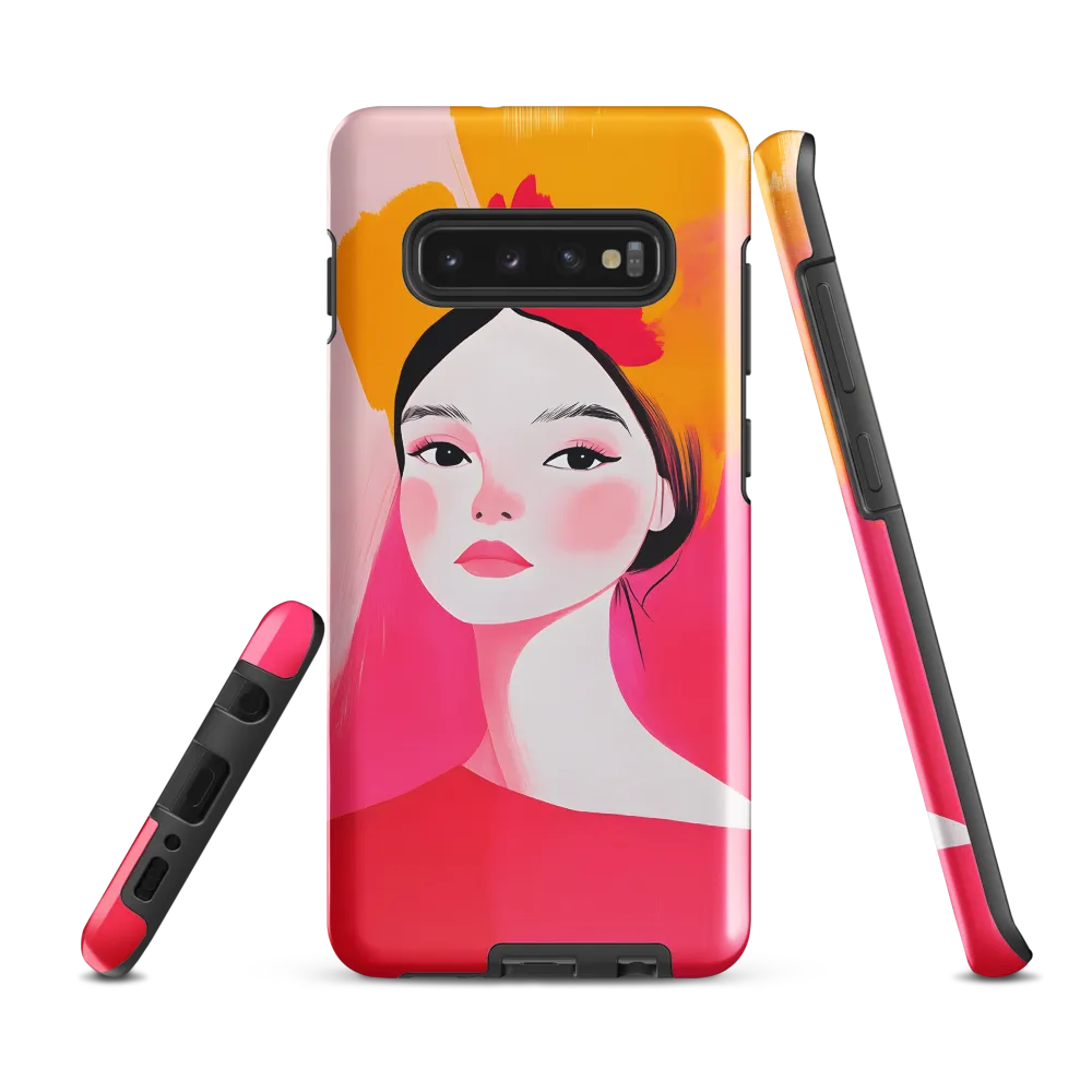 Radiant Elegance | Phone Case |  S10 Plus | Tough Case | Glossy