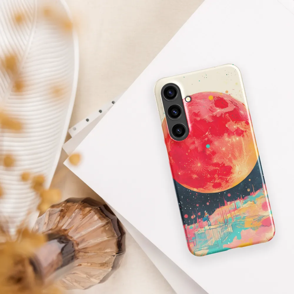 Crimson Dreams: A Lunar Exploration